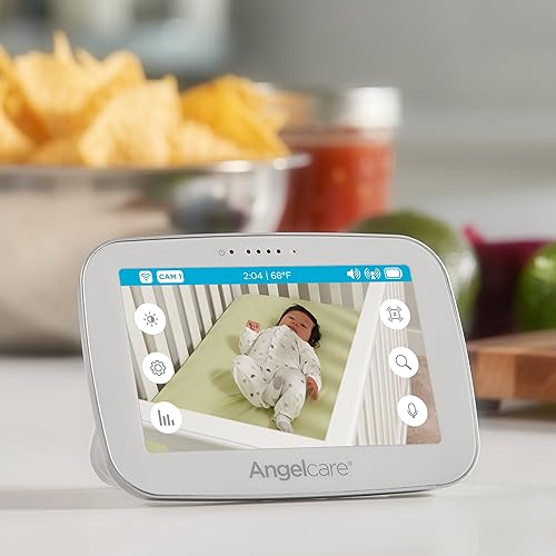 Angelcare Baby Monitor with Video and Breathing Sensor Pad (AC517