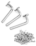 QWORK Pallet Rack Drop Pin, 100 Pcs M7x55mm