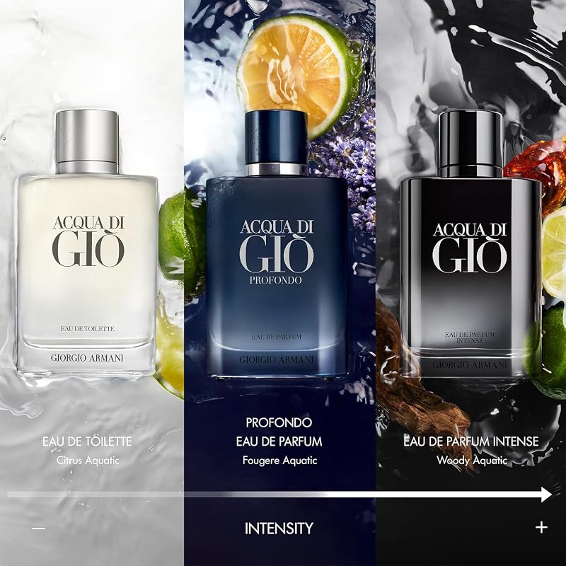 Armani Acqua Di Gio Pour Homme Profondo Edp - spray recarregável de 50 ml