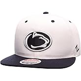 ZHATS NCAA Unisex-Adult NCAA Officially Licensed Snapback Hat Flat Brim Z11 Secondary