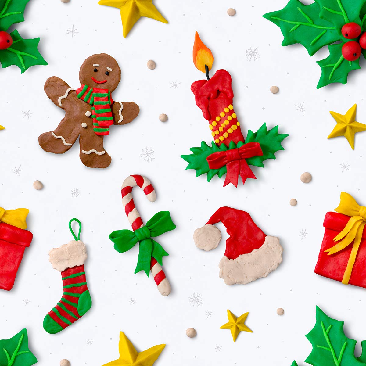 LOYOU Polymer Clay, 26 Colours Oven Bake Clay with Bright Color Soft DIY Clay Set with 5 Tools and 40 Accessories, Moulding Clay Toy Best Gift for Kids