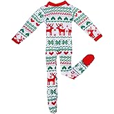 E-TING Santa Clothes Onesie Pajamas PJs Nightgown for elf Doll Christmas Accessories