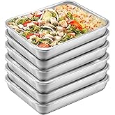 mekueeex 6Pack Stainless Steel Lunch Box with Free Seal, Leakproof, Lid Food Container, Reusable Food Storage Container for Travel and Work, Dishwasher Safe, Freezer Safe