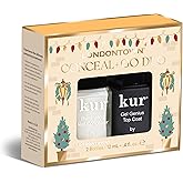 LONDONTOWN kur Original Nail Conceal & Go Duo Set, Includes Original Nail Illuminating Concealer & Gel Genius Top Coat, 2 Piece Set, 0.4 Fl Oz