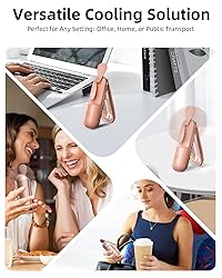 Cutnut Portable Handheld Fan, 3-Speed Foldable Mini