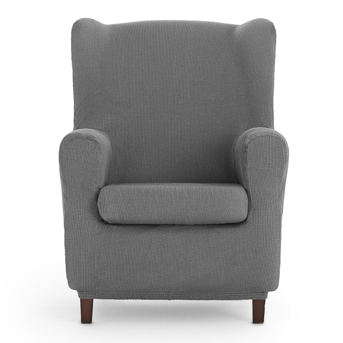 Eysa Ulises elastic wing chair sofa cover colour 06-grey, Polyester-Cotton, 37 x 5 x 29 cm