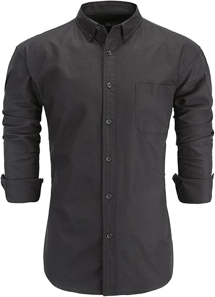 oxford slim fit long sleeve shirt