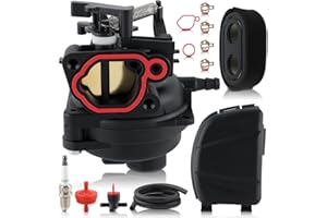 BIOLION 799584 Carburetor for 550EX 625EX 675EX 725EXI Series Engines, 550EX Carburetor for Craftsman M110 M220 Toro GTS 140CC Lawn Mower, with Air filter and Cover