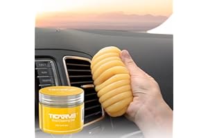 TICARVE Car Cleaning Gel Car Detailing Putty Car Cleaning Putty Gel Auto Detailing Tools Car Interior Cleaner Car Cleaning Kits Cleaning Slime Keyboard Cleaner Yellow