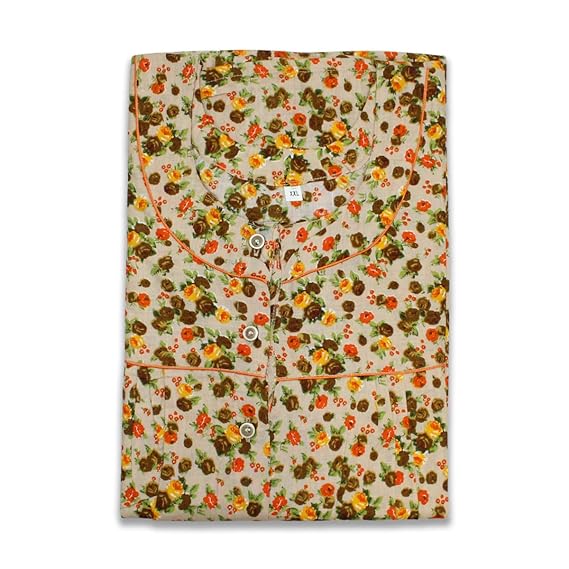 Women Beautiful Floral Print Feeding/Maternity/Nursing Nighty/Night Dress/Nightwear