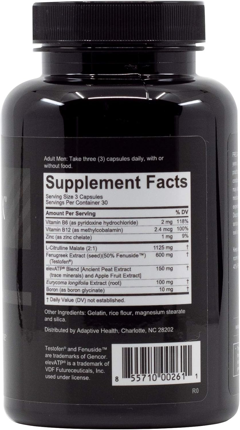 Nugenix Total-T - Total Testosterone Booster for Men - High Bioavailability Testosterone Boosting Ingredients - 90 Count: Health & Personal Care