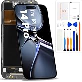Yotrefix for iPhone 14 Pro Screen Replacement,Incell | for A2890, A2650, A2889, A2892,LCD Display Digitizer Touch Screen Assembly,Includes Repair Tools
