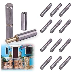 Yotapik 14 PCS Barrel Hinges Weld On, 4" X