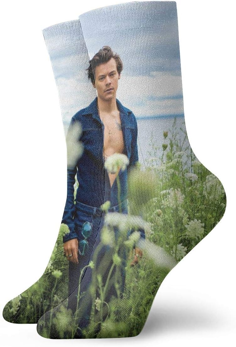 JaneDSchultz Harry Styles Socks Super Soft Comfortable Crew Socks Gift Socks for Men and Women