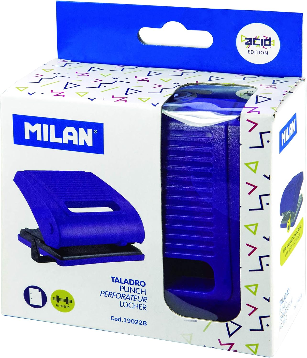 Acid Blue Drill Box, Multi-Coloured - Image 3