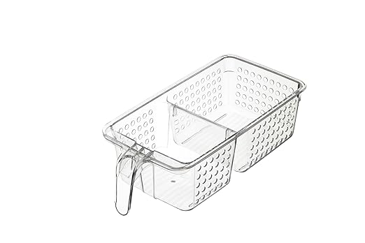 Kitchencraft medio plástico Nevera/armario organizador caja de ...