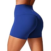CRZ YOGA Secretsculpt Butterlift Biker Shorts 4" - No Front Seam High Waisted Womens Workout Gym Booty Scrunch Butt