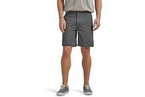 Lee Mens Extreme Motion Regular Fit Synthetic Flat Front Short