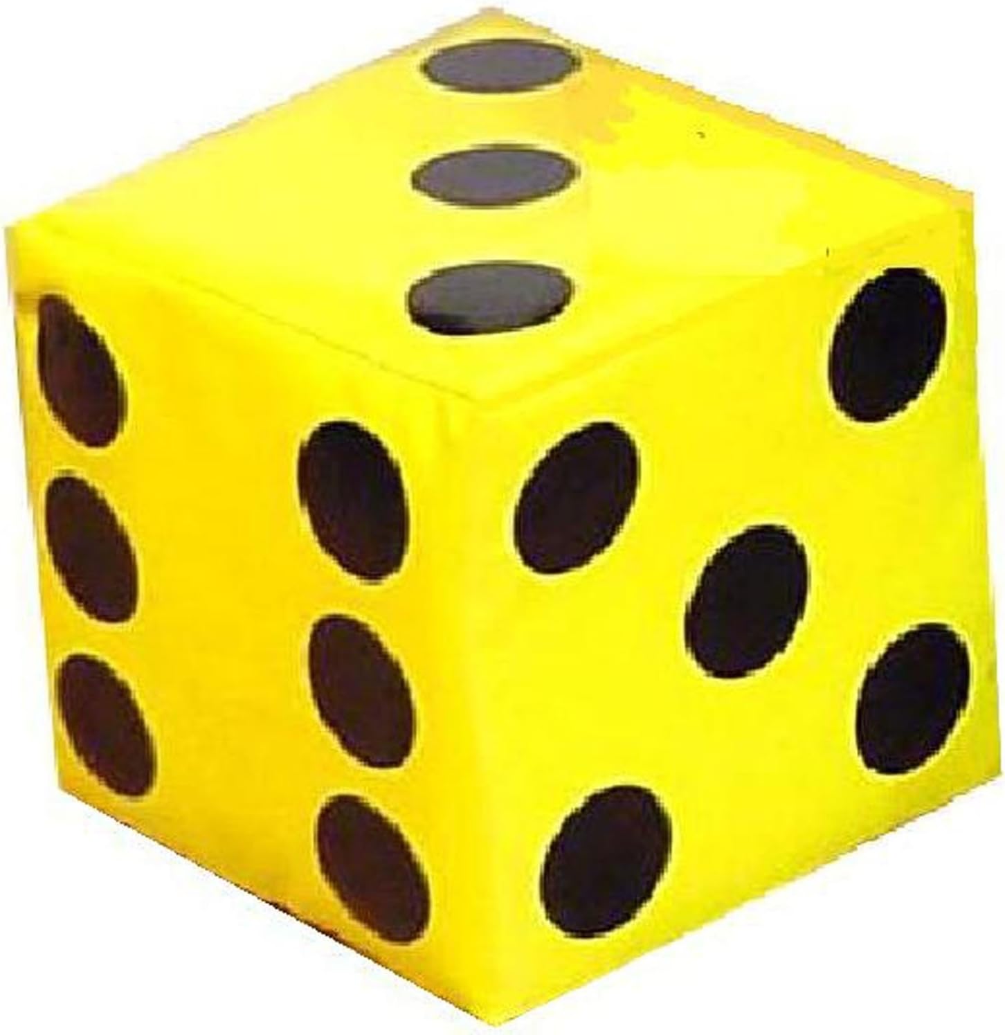 BeActive Giant Foam Dice (25Cm) For Floor Games Or Just As A Feature! (Yellow) Amazon.co.uk
