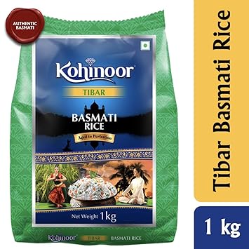 Kohinoor Tibar Authentic Basmati Rice, 1 Kg