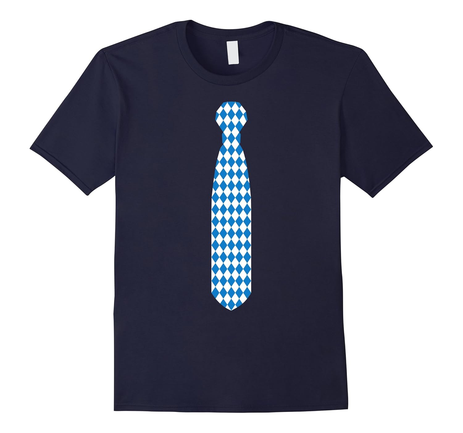 Bavarian flag tie T-Shirt-Rose