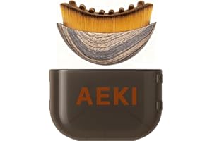 GENERIC Aeki Lymphatic Contour Face Brush, Dry Contour Tool, Improves Skin Radiance, Relieves Fatigue, Ultra-Soft Bristles, Precise Fit to Skin, Easy to Carry, Suitable for All Skin Types (1pcs)