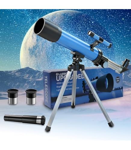Zoomion Apollo 80/900 EQ – Telescopio A Rifrazione Per Bambini E Principianti, Con Montatura Parallattica, Treppiede E Oculari