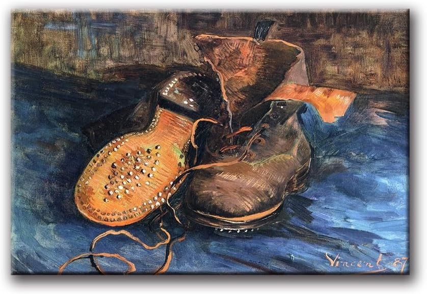 van gogh old shoes