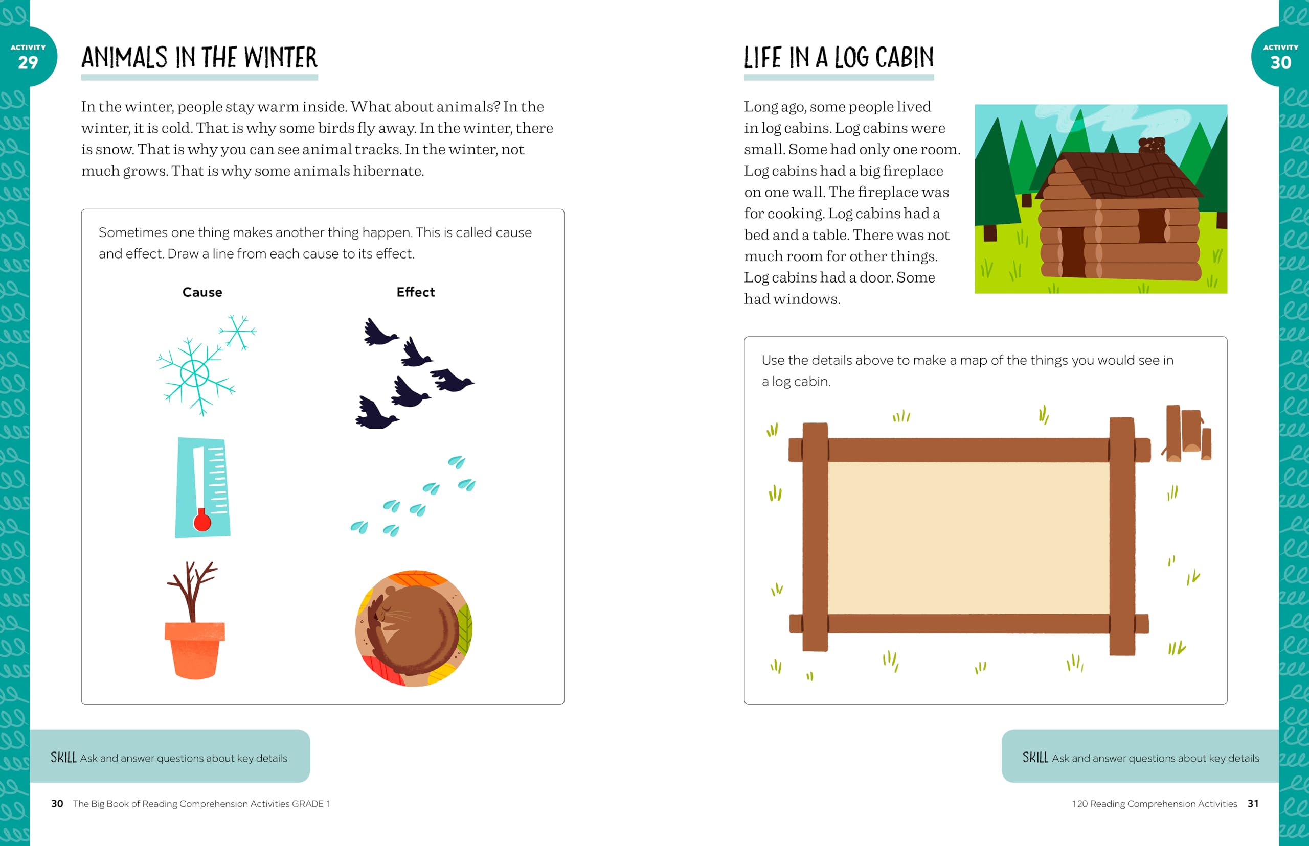 The Big Book of Reading Comprehension Activities, Grade 1: 120 Activities for After-School and Summer Reading Fun The Big Book of Reading Comprehension Activities, Grade 1: 120 Activities for After-School and Summer Reading Fun Paperback Spiral-bound