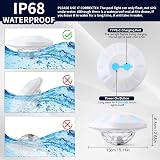 TEPENAR Rechargeable Floating Pool Light IP68 7 Colors Remote USB Charging view 8