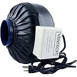 VenTech IF4 4&rdquo; Inline Duct Fan 190 CFM