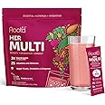 Root'd Multivitamin Powder with 3X Electrolytes for Women - 25 Vitamins & Minerals, 3X Electrolytes, 9 Organic Superfoods, Probiotics & Enzymes, Sugar-Free Multivitamin & Hydration | 24 Packets