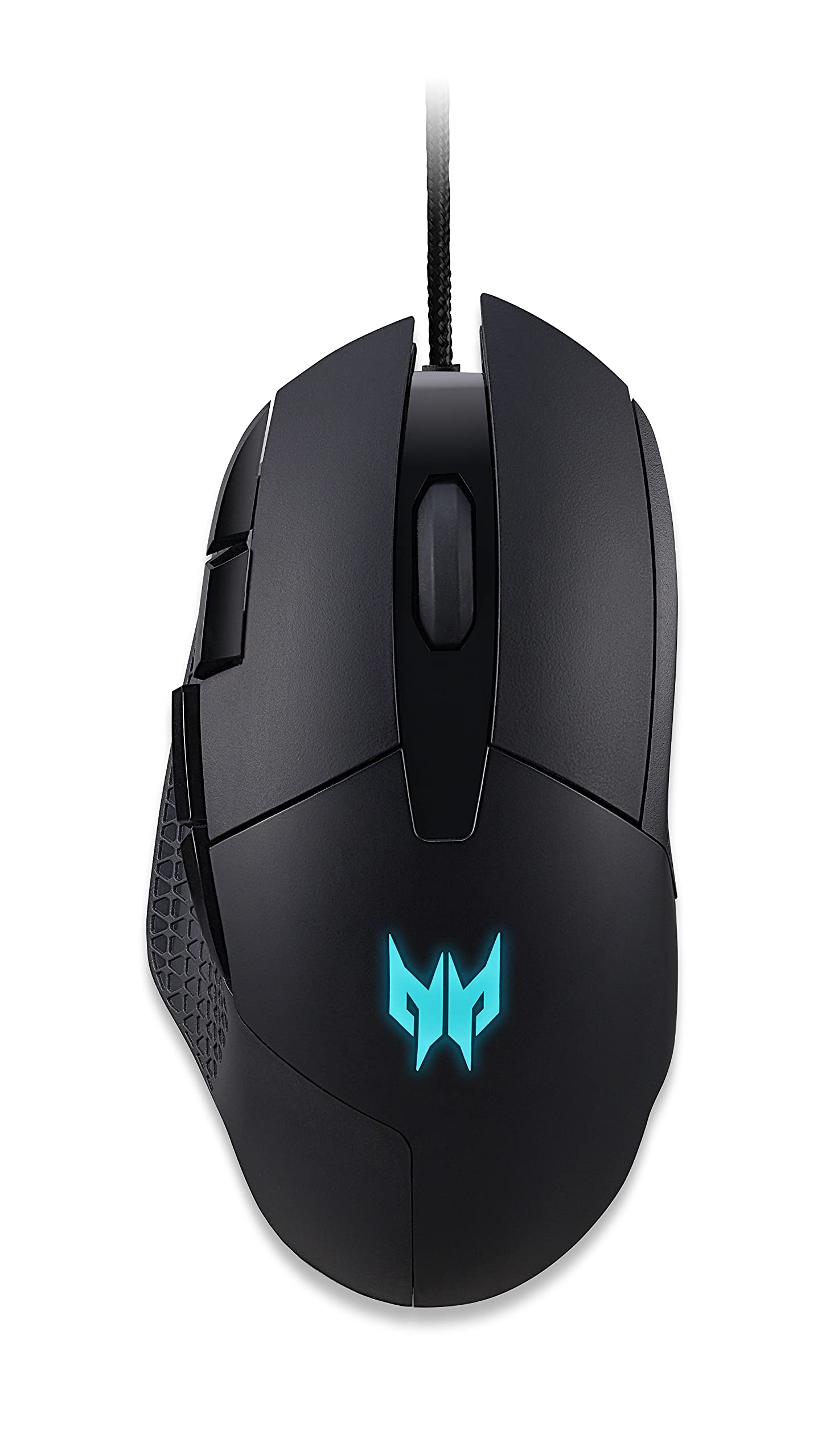 Acer Predator Cestus 315 Gaming Mouse 6500 DPI, 100 IPS Tracking, 6 Programmable Buttons, 1 ms Response Time, RGB Lighting, Black