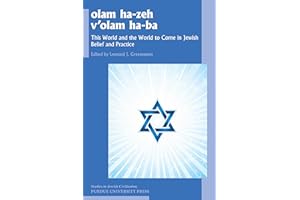 olam he-zeh v'olam ha-ba: This World and the World to Come in Jewish Belief and Practice (Studies in Jewish Civilization Book