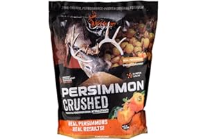 Wildgame Innovations Persimmon Crushed Deer Attractant, 5lb Bag | Powerful Nutritious Long-Lasting Airborne Hunting Attractant with Real Persimmons