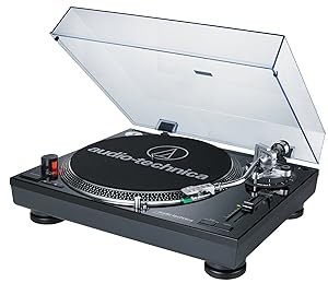 Audio-Technica ATLP120USB Direct Drive Professional USB Turntable - (Black)