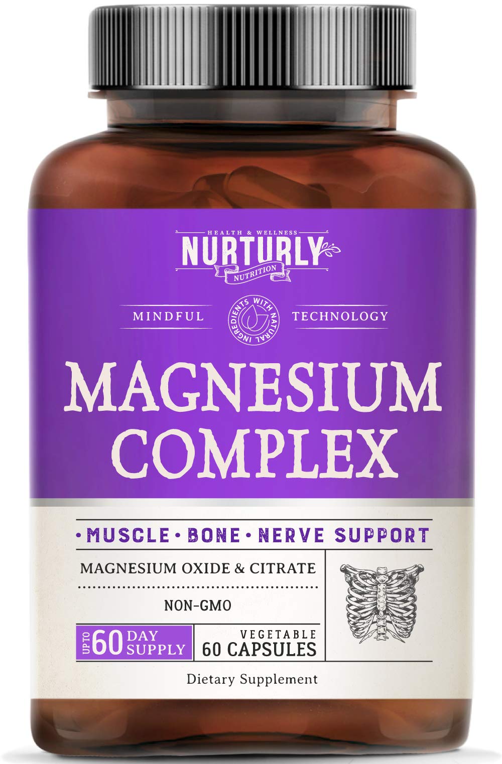 Buy Magnesium Complex 500 MG High Absorption Maximum Strength Magnesium Citrate s Helps