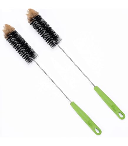 Carboy Airlock And Stopper Home Brew Ohio 2-Pack Twin Bubble Airlocks With Rubber Bungs - USA Stock, For Wine Making & Fermentation Door Air Blocker - Foto 7