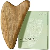 Gua Sha Tool for Face & Body: Face Massager Tool for Lymphatic Drainage - Jaw Lifting & Anti-Aging, Relieve Pain for Women Men Self Care Gift (Sandalwood)