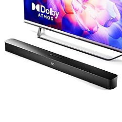 GEOYEAO Sound Bar for Smart TV w/Dolby Atmos 2.1 ch