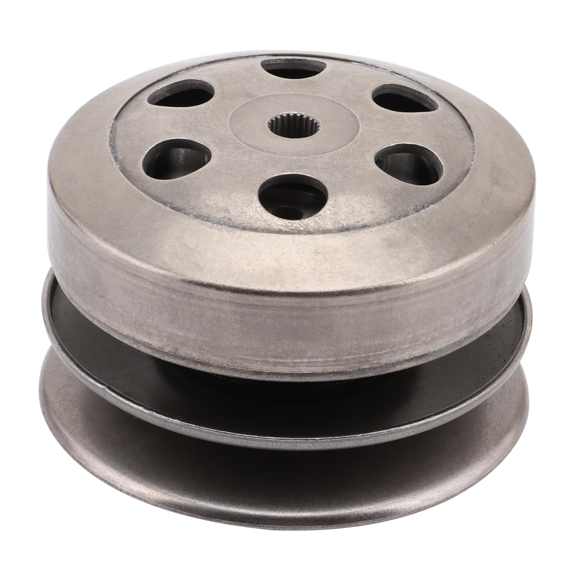 GOOFIT Complete Clutch Assembly Rear Clutch Driven Pully Replacement For 139QMB Scooter Taotao Roketa Sunl GY6 49cc 50cc