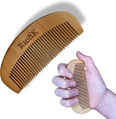 RustiK Labour/Birthing Comb Natural Pear Wood Acupressure Pain Relief