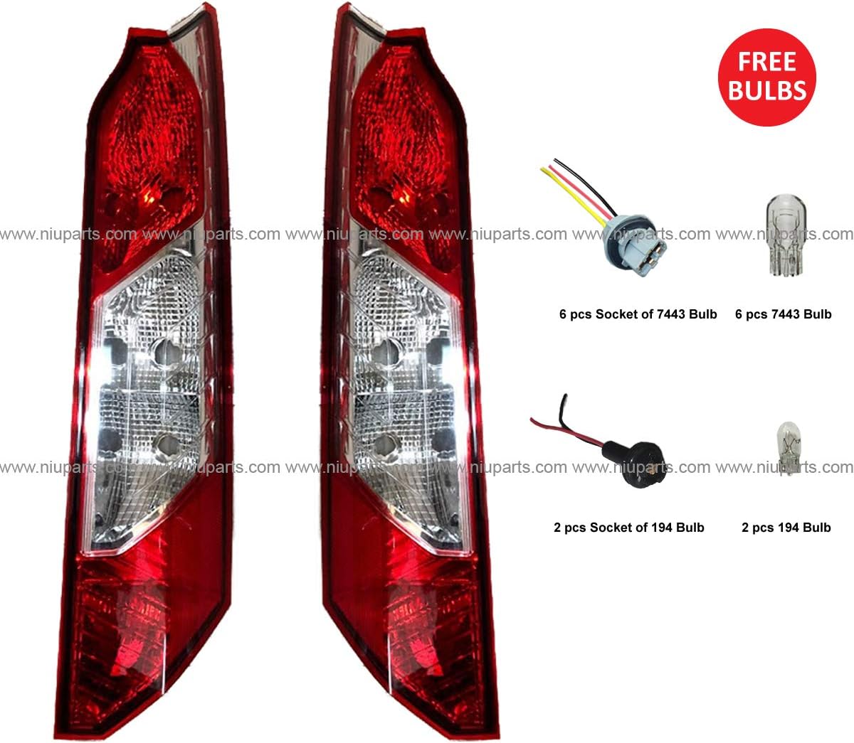 ford transit connect license plate light replacement