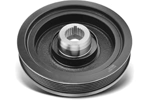 A-Premium Engine Harmonic Balancer Crankshaft Pulley Compatible with Honda Civic 2001 2002 2003 2004 2005 SOHC L4 1.7L, Repla