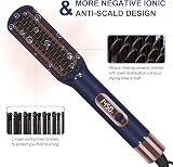 PARWIN PRO BEAUTY 3-in-1 Hair Styling Set Straightener Curler Brush Prussian view 5