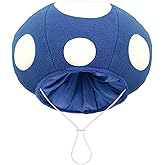 DAZCOS Anime Mushrooms Toad Hat Multicolor Spotted Cap Game Cosplay Hat Cottagecore Costume for Men Women Christmas