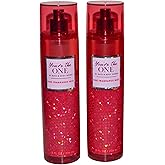 Bath & Body Works Fragrance Mist, Gift Set of 2, 8oz Each (You're The One)