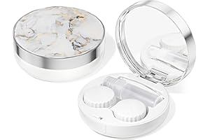 LISHAE Contact Lens Case/Contact Case, Travel Contact Lens Case Cute Contact Case and Solution Perfect for Daily Travel Outdoor
