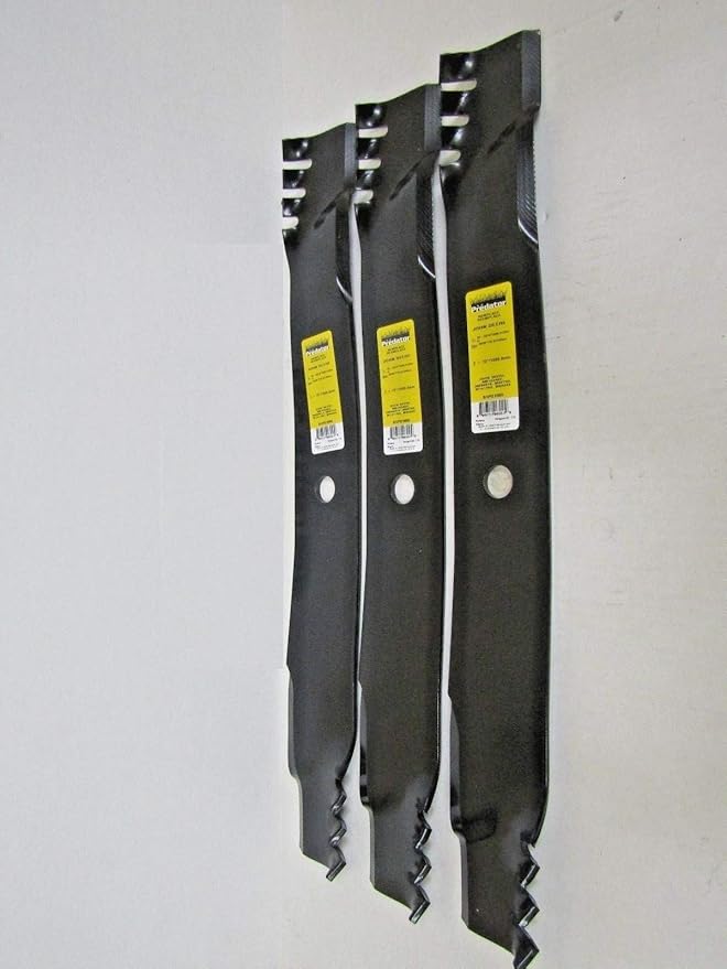 M141786 3 USA Predator Mulching Blades for John Deere 72