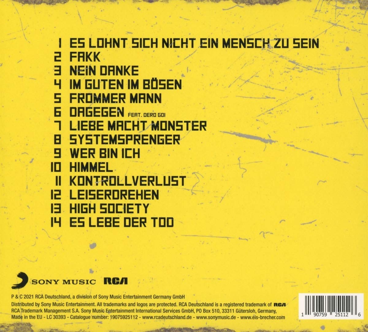 Liebe Macht Monster Eisbrecher Amazon Fr Musique